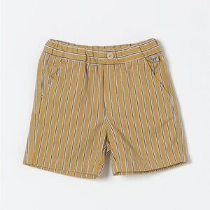 Il Gufo Striped Brown Kids Shorts
